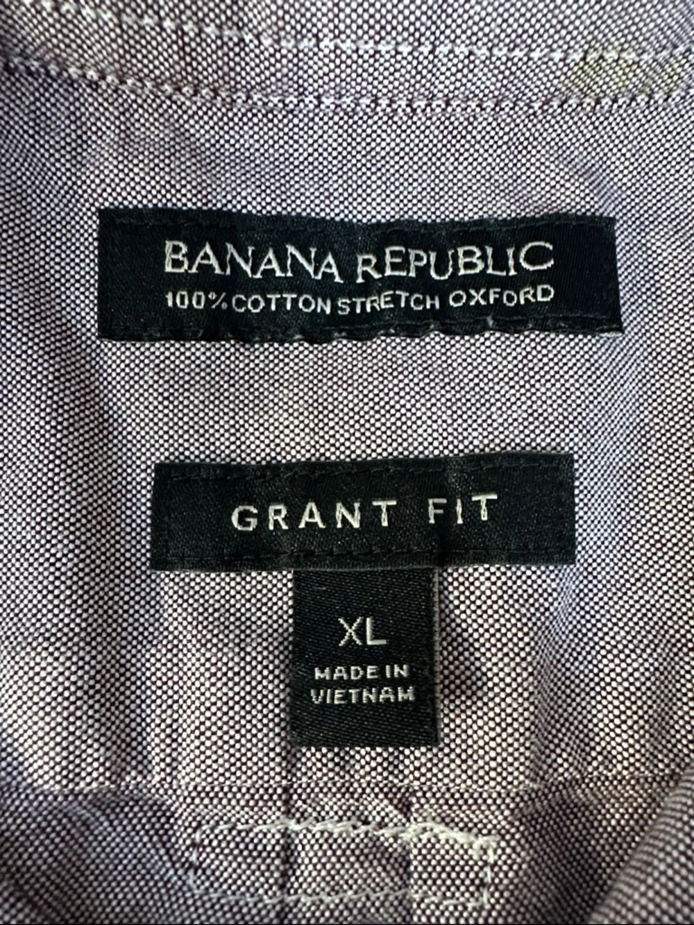 Banana Republic Men's Button-Down Shirt in Mauve Heather‎